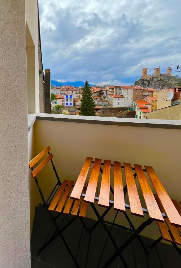 Апартаменти Loft Sous Un Ciel Etoile 2/4 Pers Фуа Екстер'єр фото